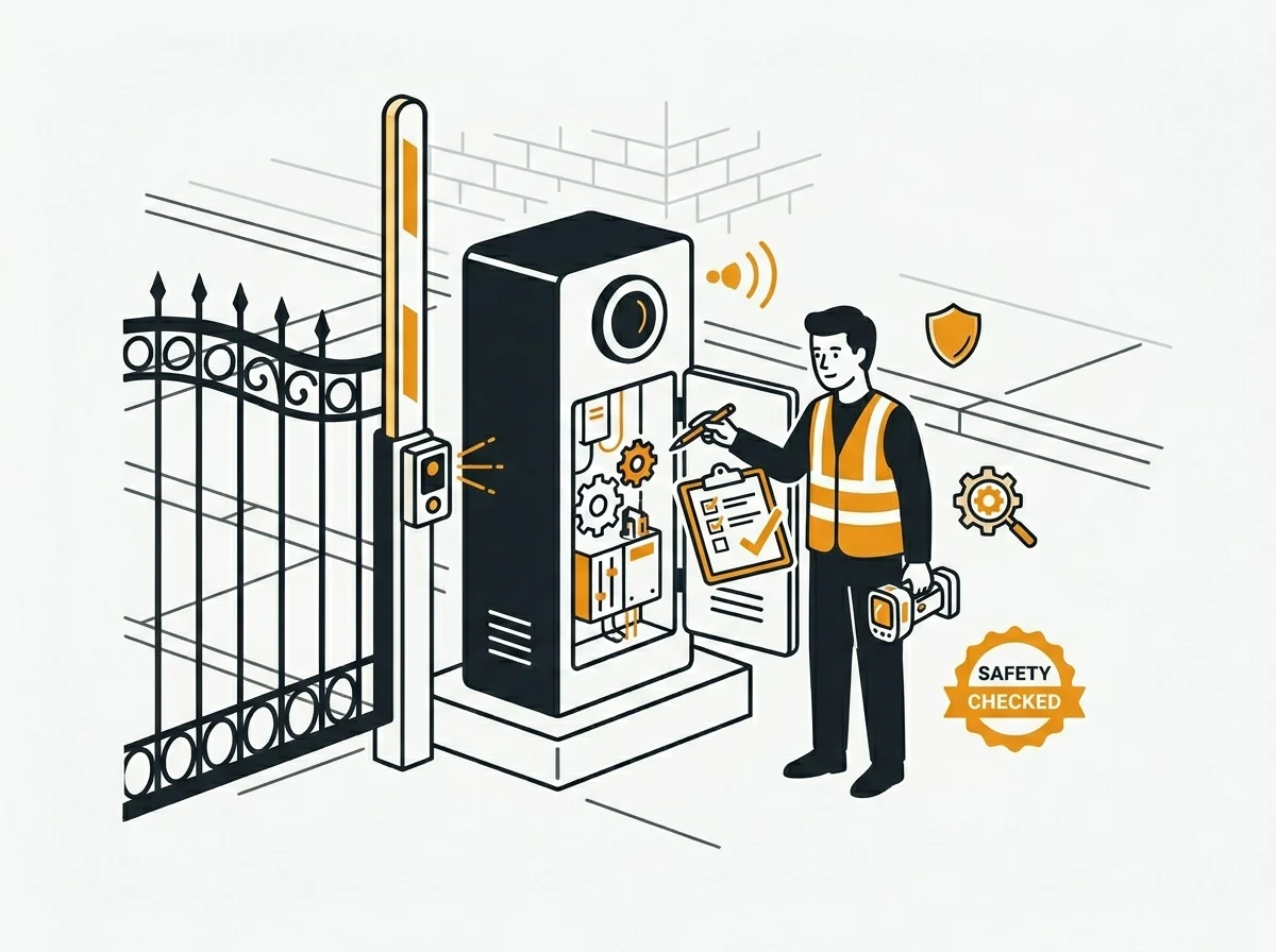 Gate barrier safety survey